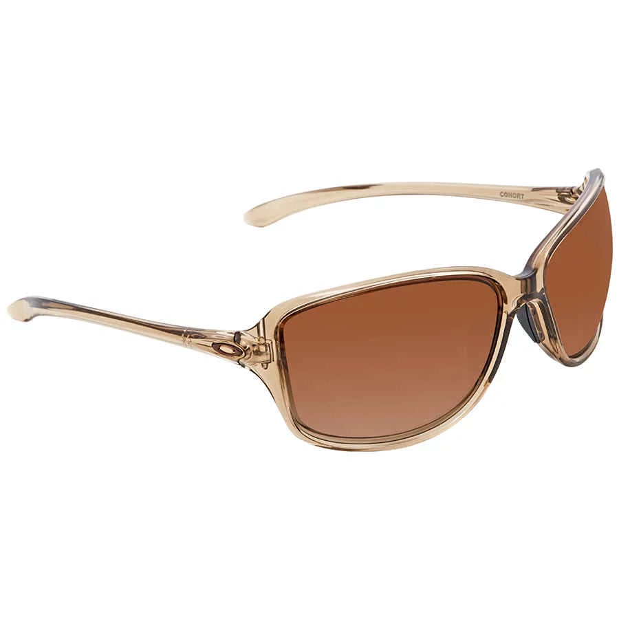 Oakley Cohort Dark Brown Gradient Butterfly Ladies Sunglasses OO9301 930102 61